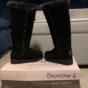 “BRAND NEW” Bearpaw Dorothy Knee High Winter Boots